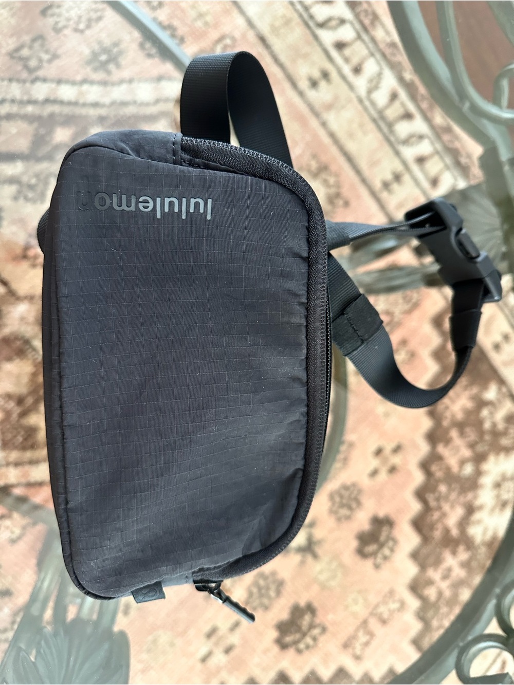lululemon athletica Black Crossbody Belt Bag